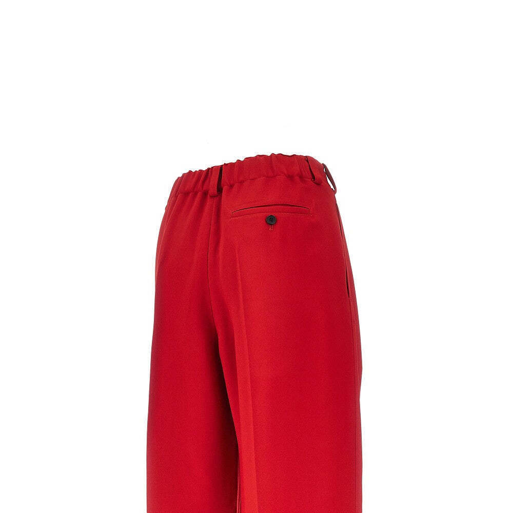 Givenchy Crepe Cady Pants With Double Pleat - Picture 4 of 4